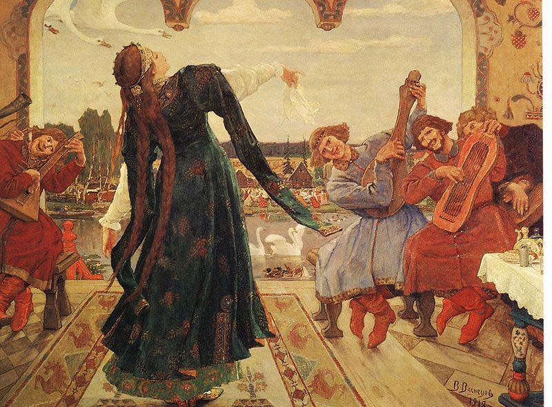 Viktor Vasnetsov Frog Tsarevna.